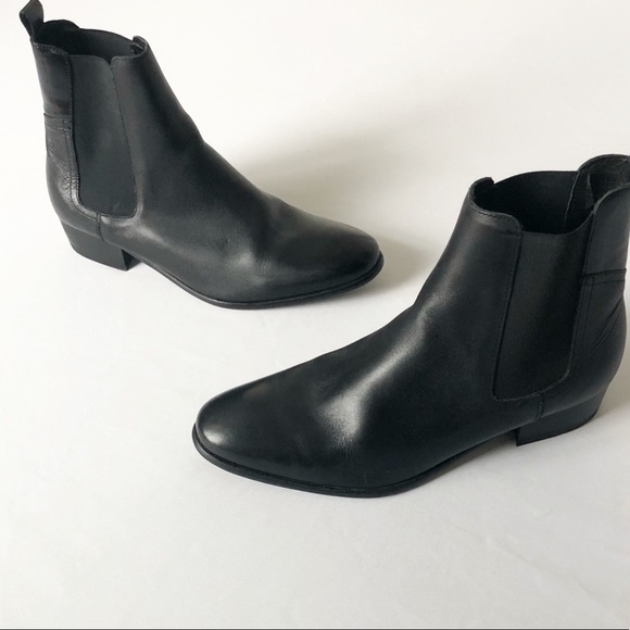 hudson black chelsea boots